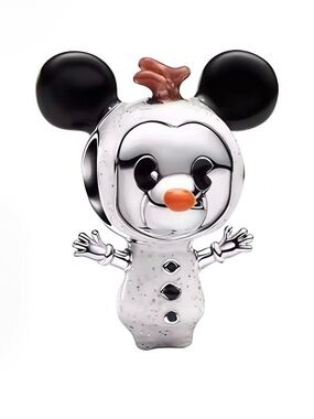 New Disney Mickey Meets Olaf Charm